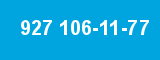 927 106-11-77 927 106-11-77